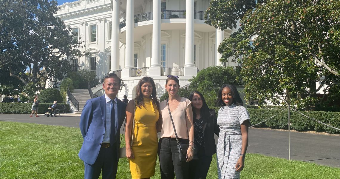 GW OT Faculty at White House