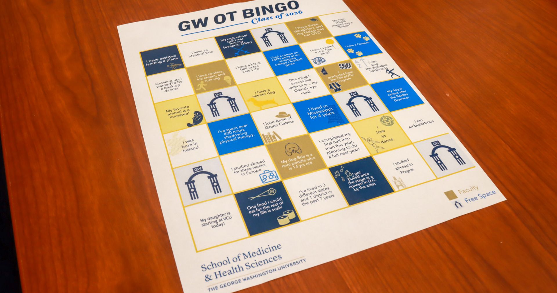 bingo sheet