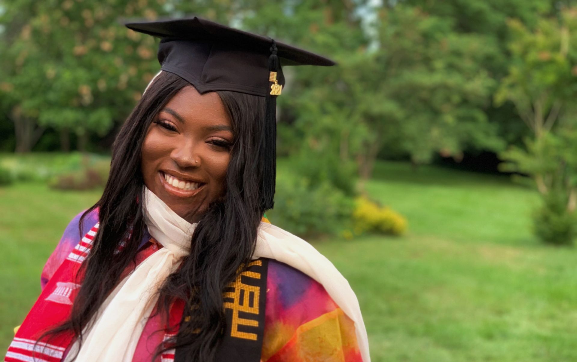 Fatima at Bachelors Graduation 