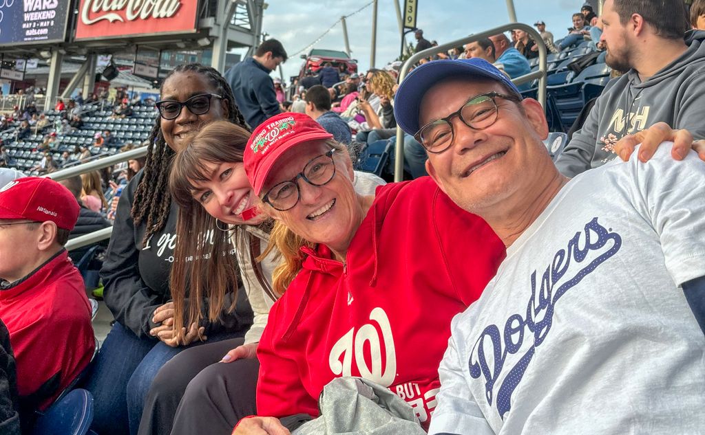 GW OT Faculty at Nationals Baseball Game