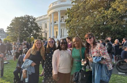Faculty at Reception for Anniversary of the Americans with Disabilities Act