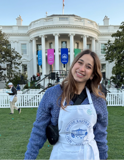 Natalia at WH Easter Egg Roll