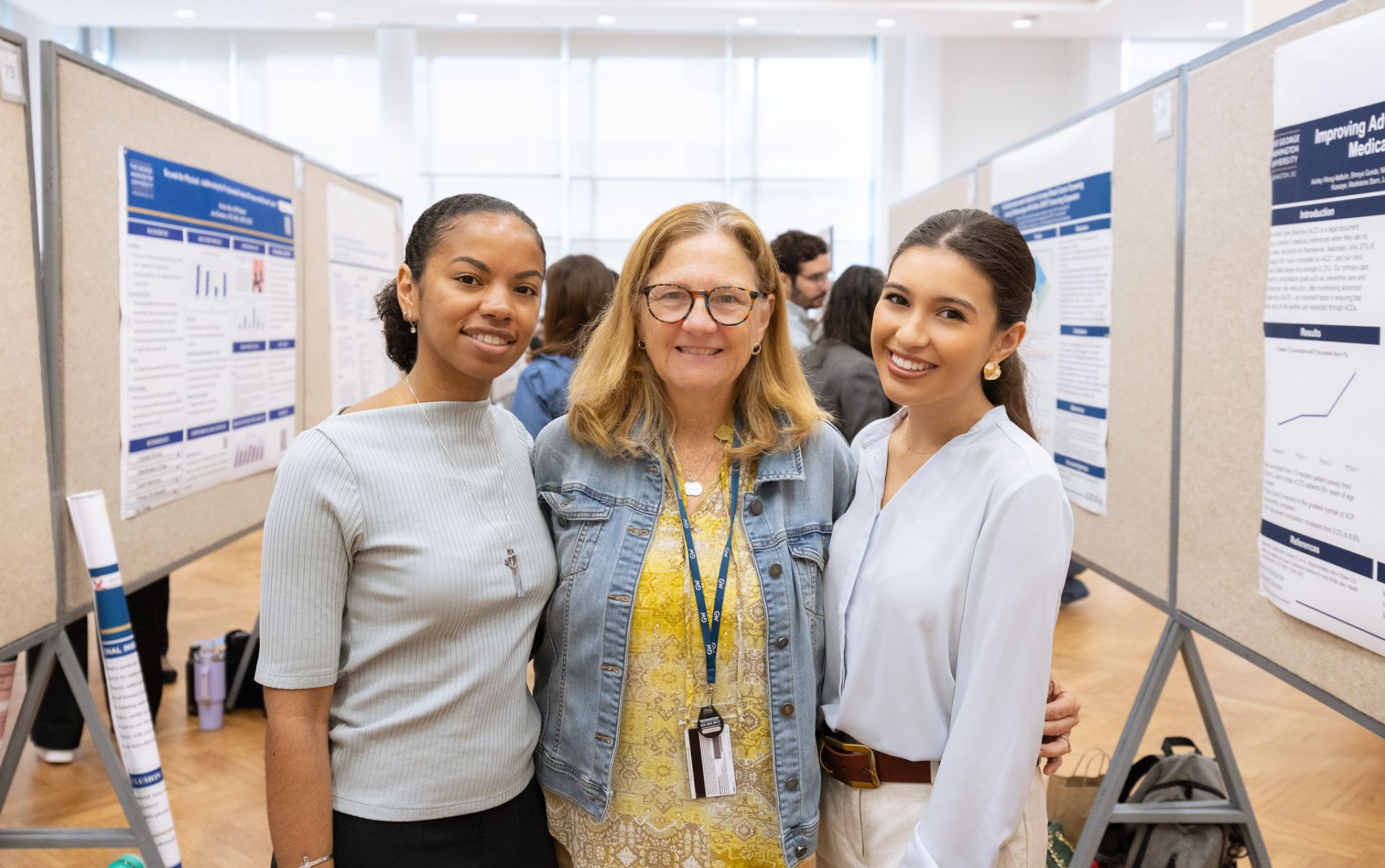 Dr. Ann Henshaw and Kiara Johnson and Marina Bien