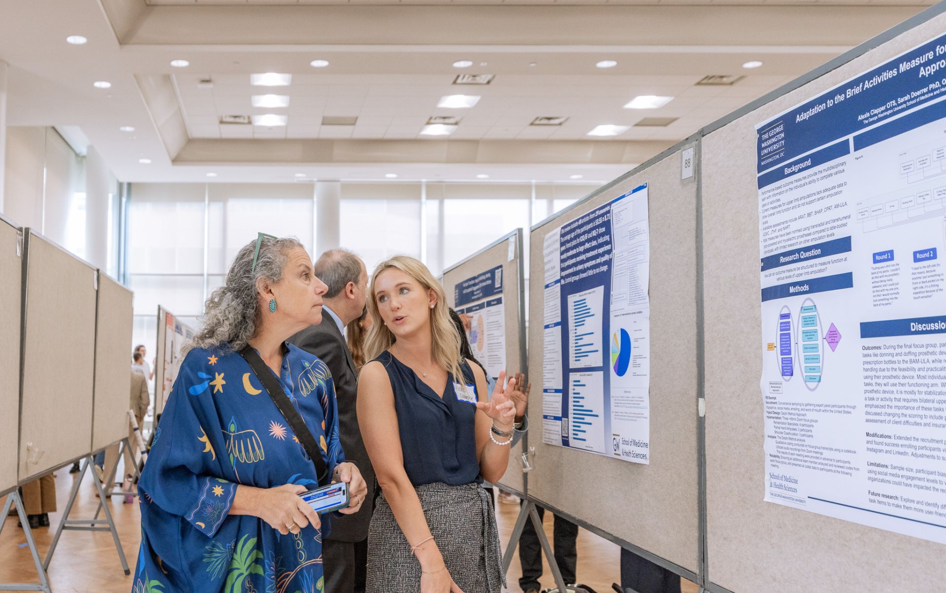 Alexis Clapper and Dr. Leslie Davidson
