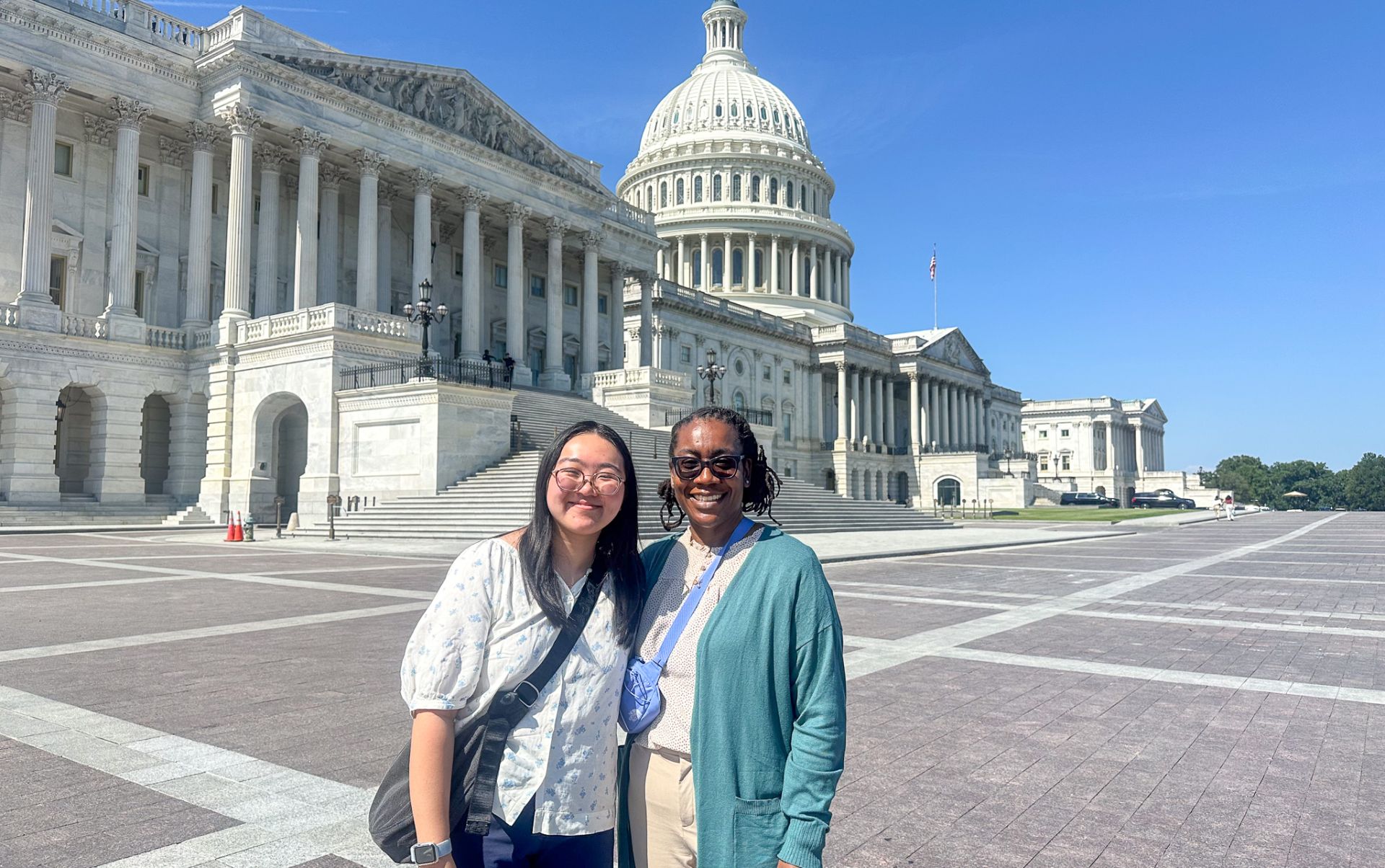 Dr. Kellie Sawyer with Bonny Thach