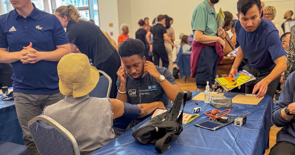OTD Students at Falls Prevention Awareness Day