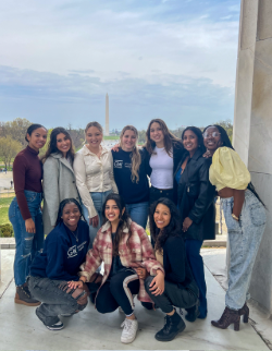 GW OTD Students at National Mall
