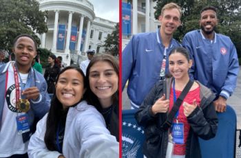 GW Occupational Therapy Students at the Celebration of the Paralympic and Olympic athletes